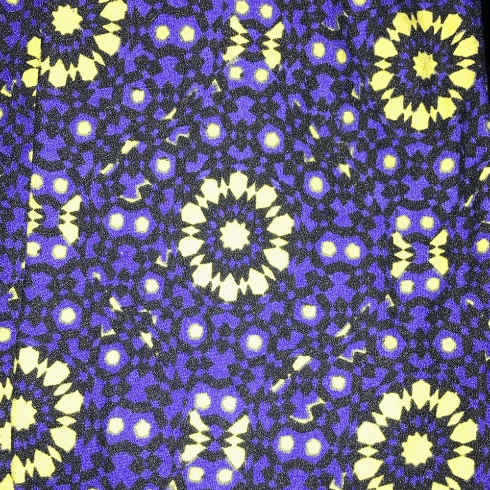 LulaRoe Purple‎ StarBurst Leggings
